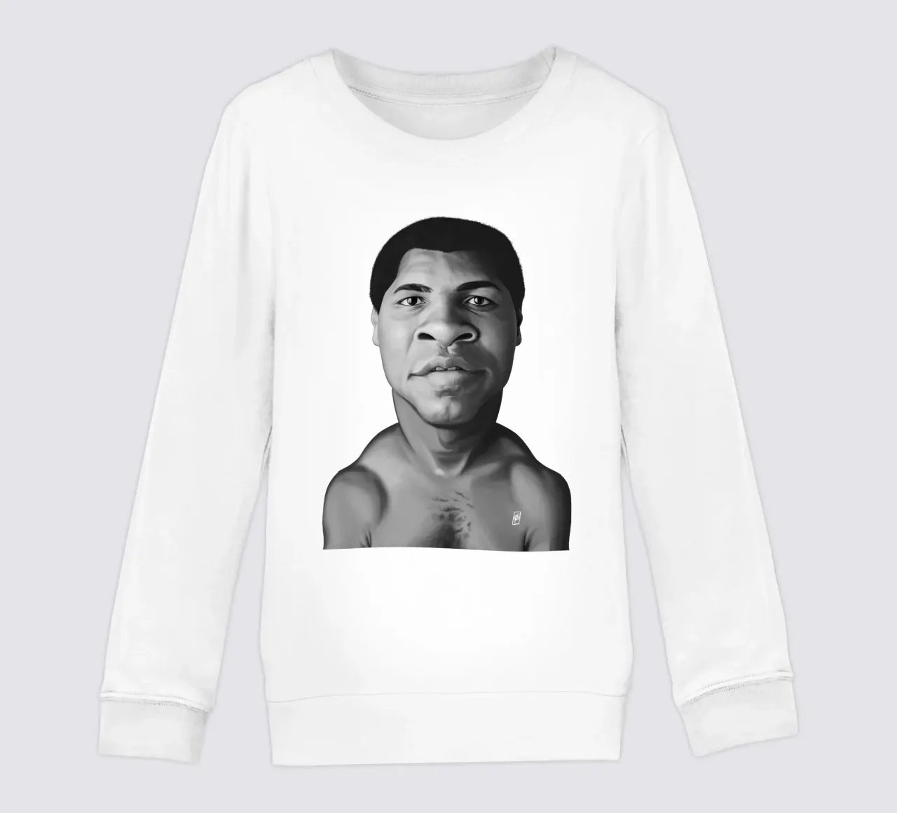 Muhammad Ali felpa bambino da Rob Art | Illustration