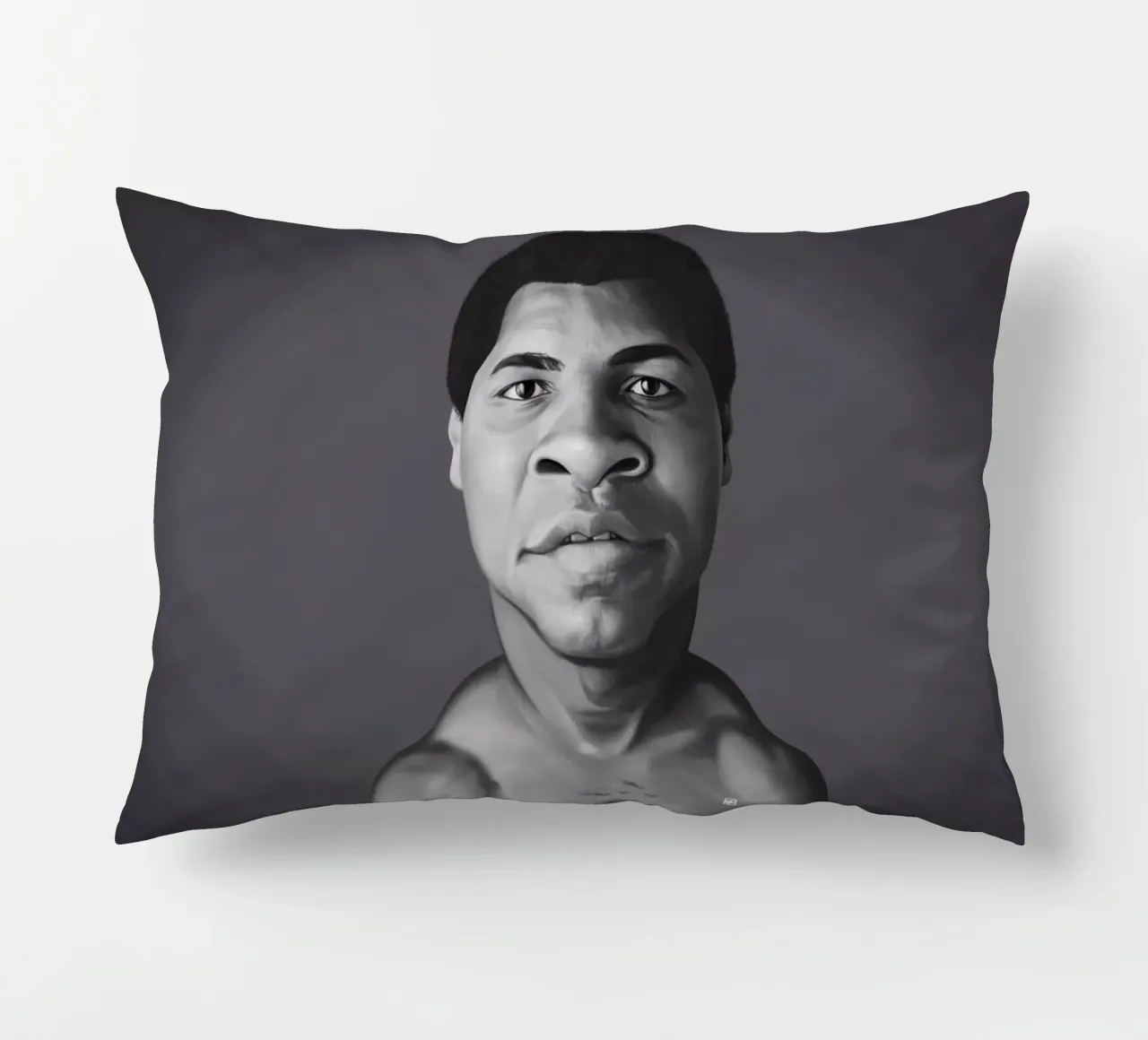 Muhammad Ali cuscino da Rob Art | Illustration