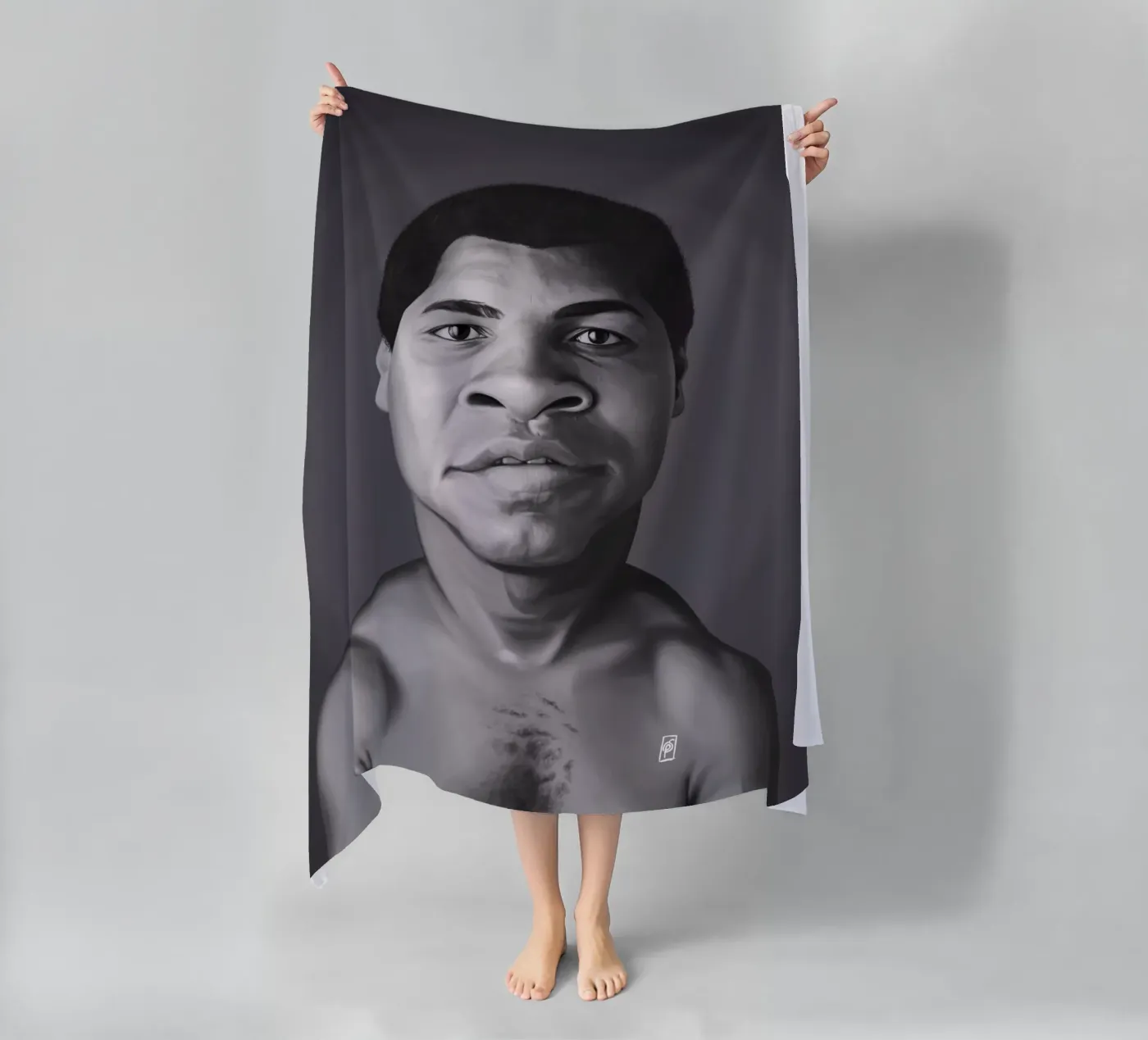Muhammad Ali telo mare da Rob Art | Illustration