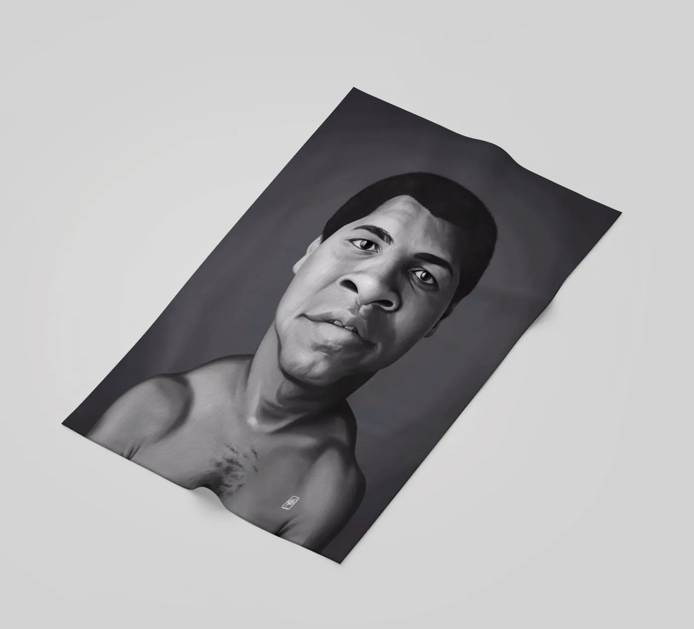 Muhammad Ali telo mare da Rob Art | Illustration