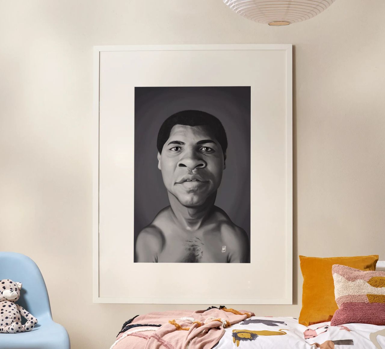 Muhammad Ali Poster von Rob Art | Illustration
