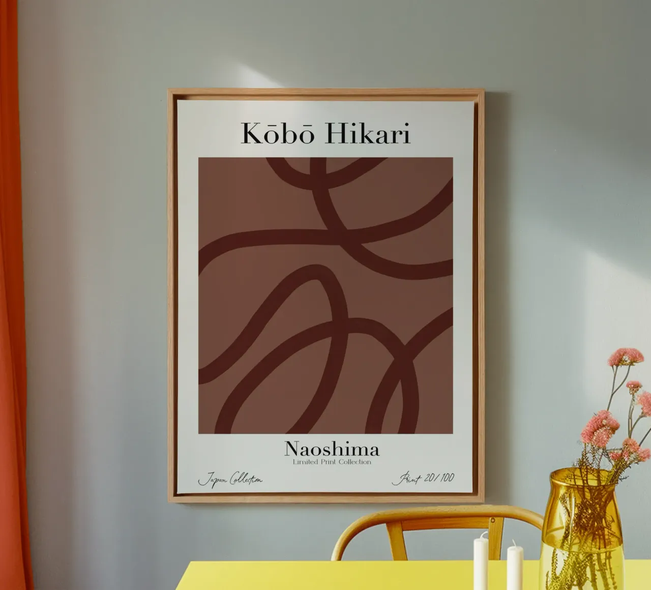 Kobo Hikari No 20 tela con Cornice a cassetta da treechild