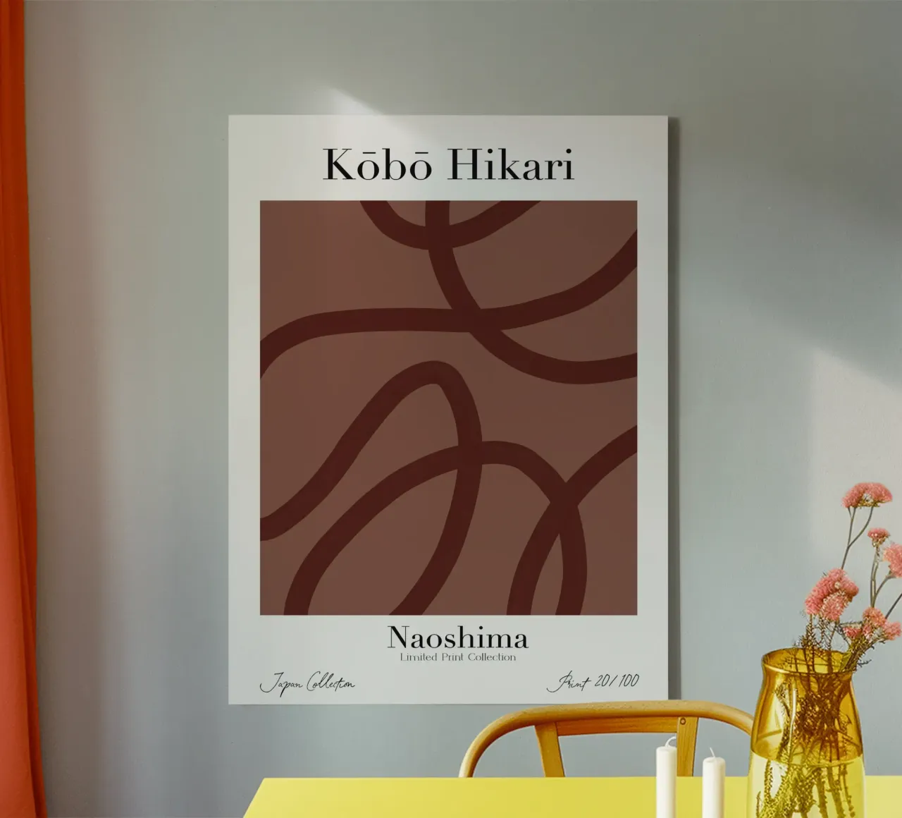 Kobo Hikari No 20 tela con Cornice a cassetta da treechild