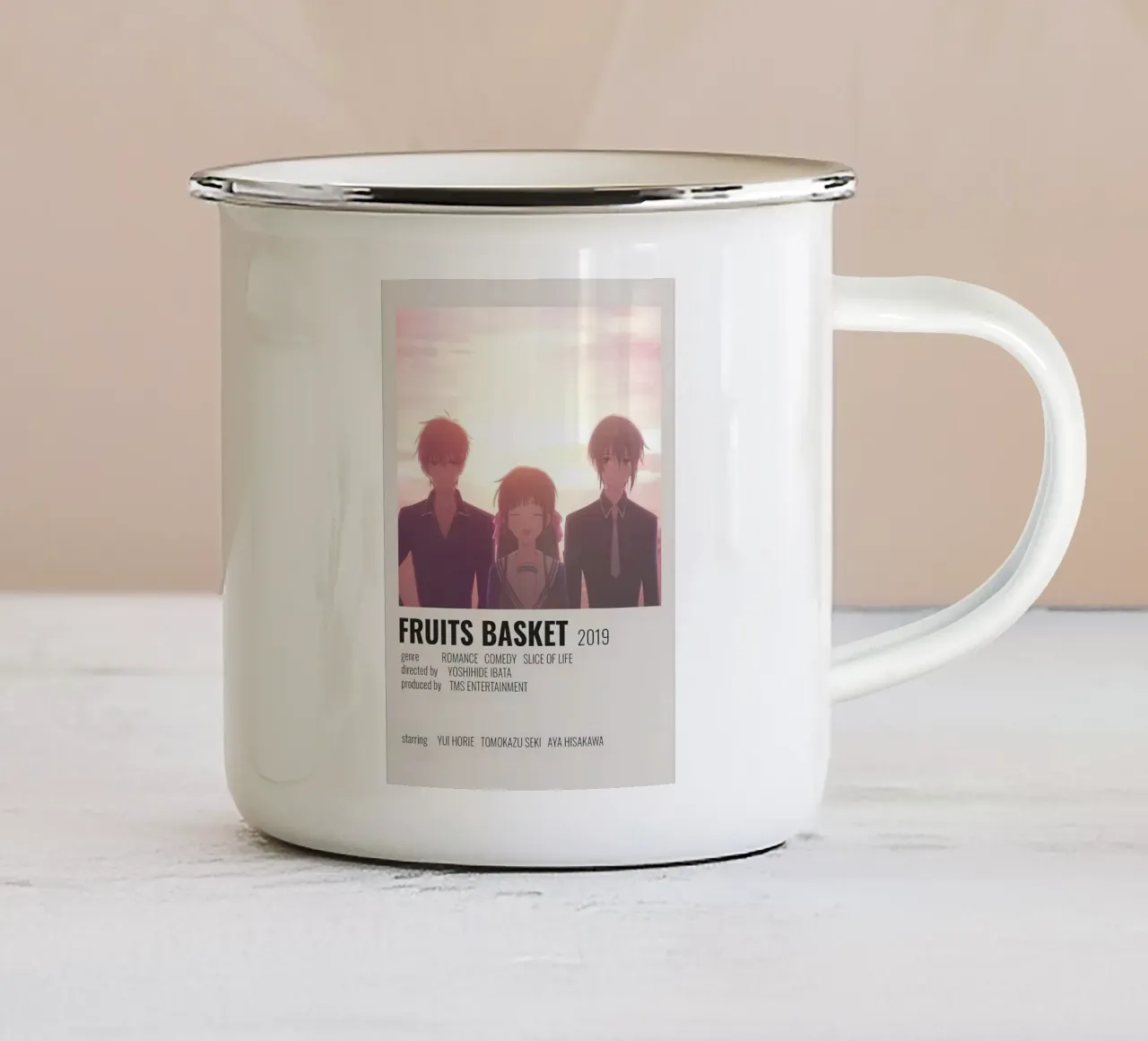 FRUITS BASKET  2019 tazza in smalto da Totoya