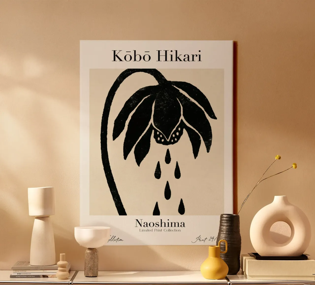 Kobo Hikari No 24 tela con Cornice a cassetta da treechild