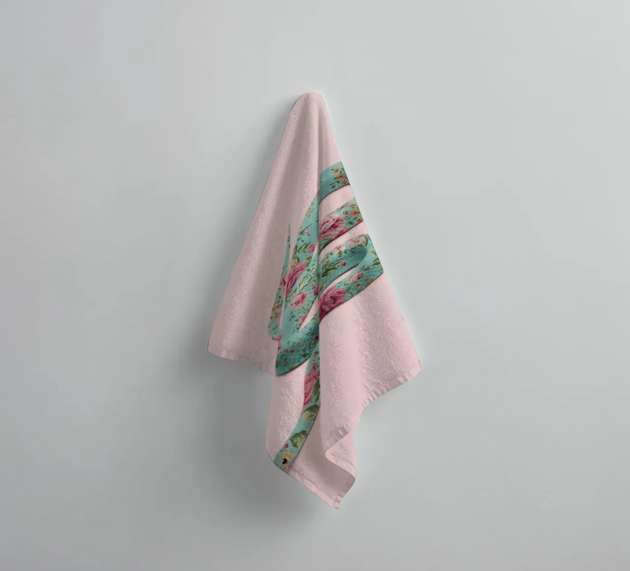 Floral Snake badhanddoek van Paul Fuentes Design