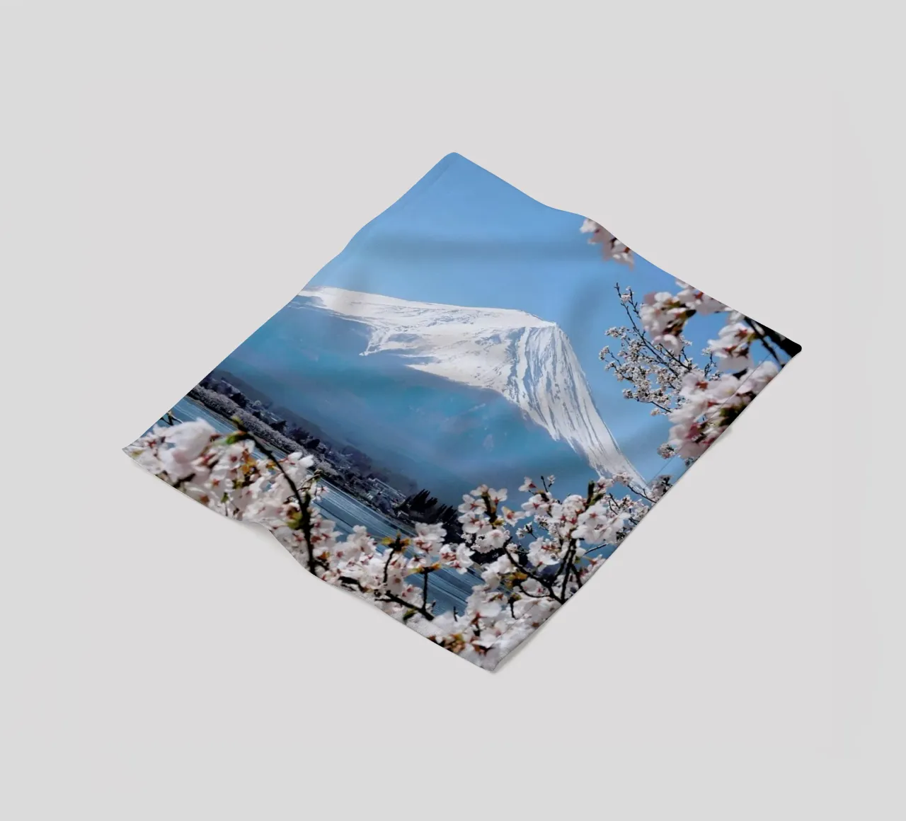 Mount Fuji @almalo fleece blanket by EyeEm Mobile GmbH