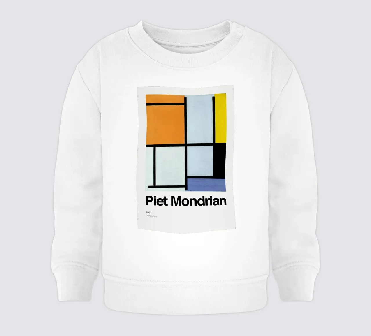 Mondrian - Composition 1921 felpa neonato da ARTOTHEK
