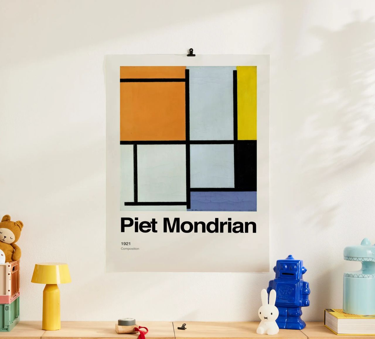 Mondrian - Composition 1921 poster de ARTOTHEK