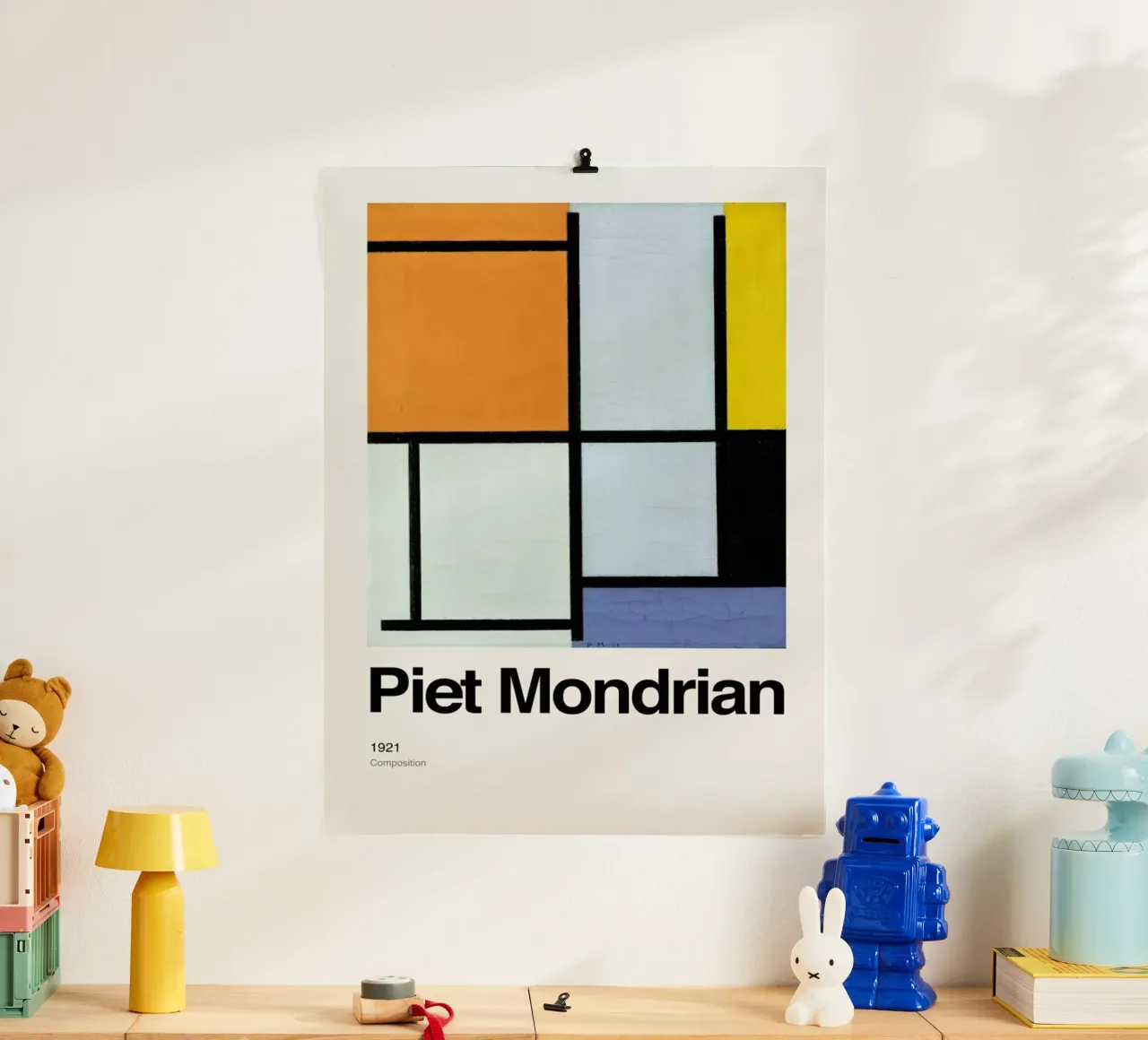Mondrian - Composition 1921 poster da ARTOTHEK