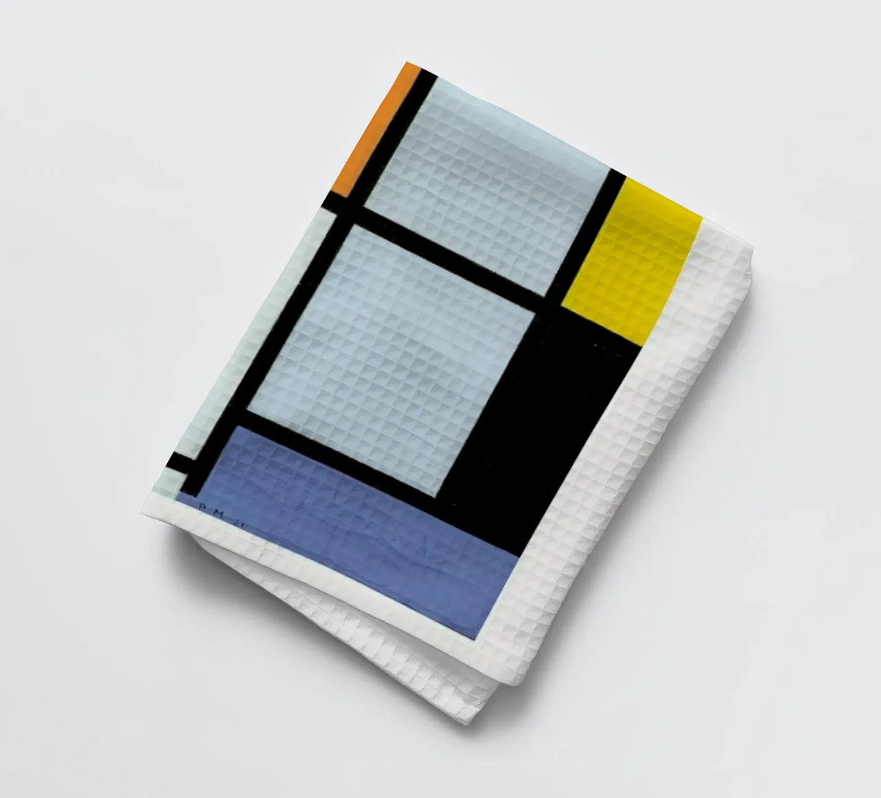 Mondrian - Composition 1921 theedoek van ARTOTHEK