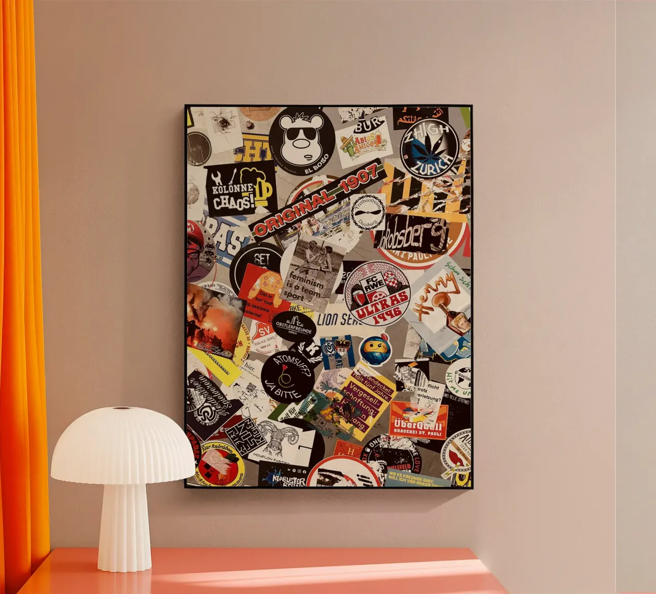 Kuddelmuddel I plexiglass da ChiasMata CozMos