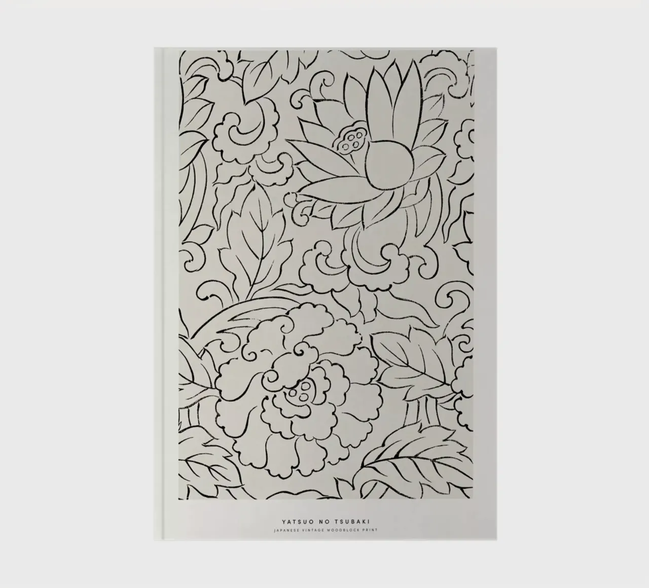 Tomoki - Vintage Woodblock Print notebook by Vintage by JUNIQE
