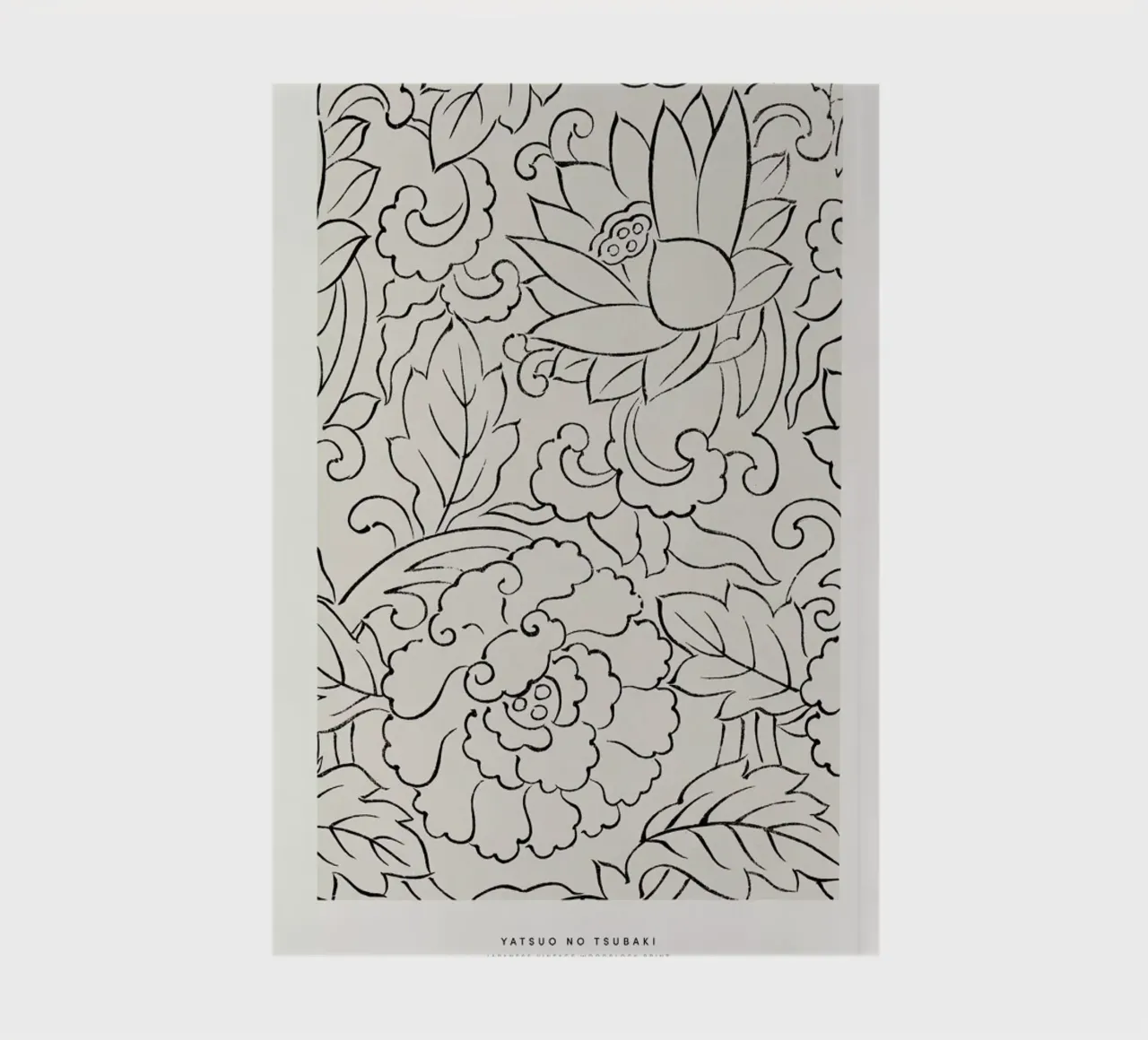 Tomoki - Vintage Woodblock Print notebook by Vintage by JUNIQE