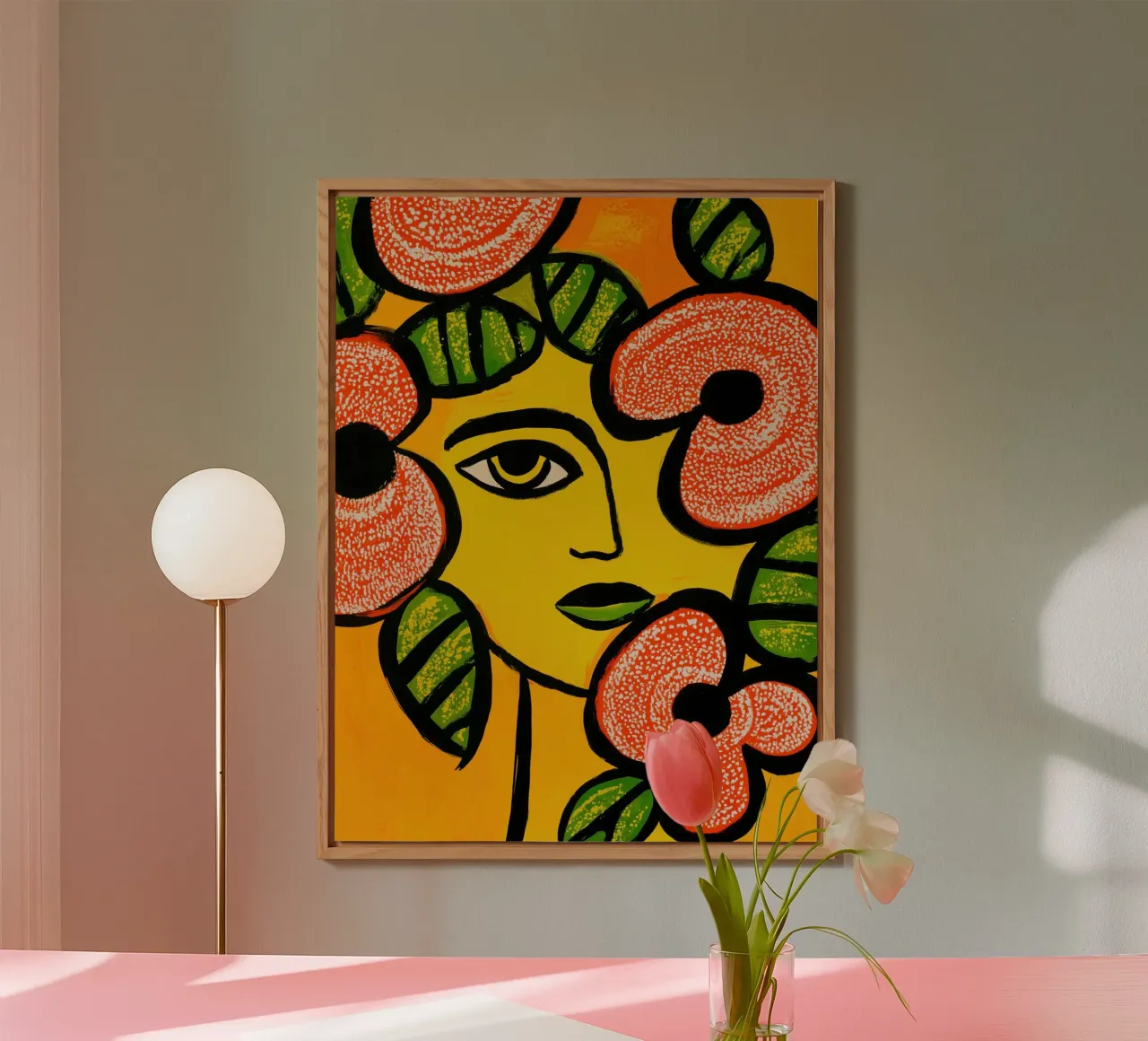 Ritratto dell'osservatore | Un quadro di primavera alluminio dibond da Autofocus