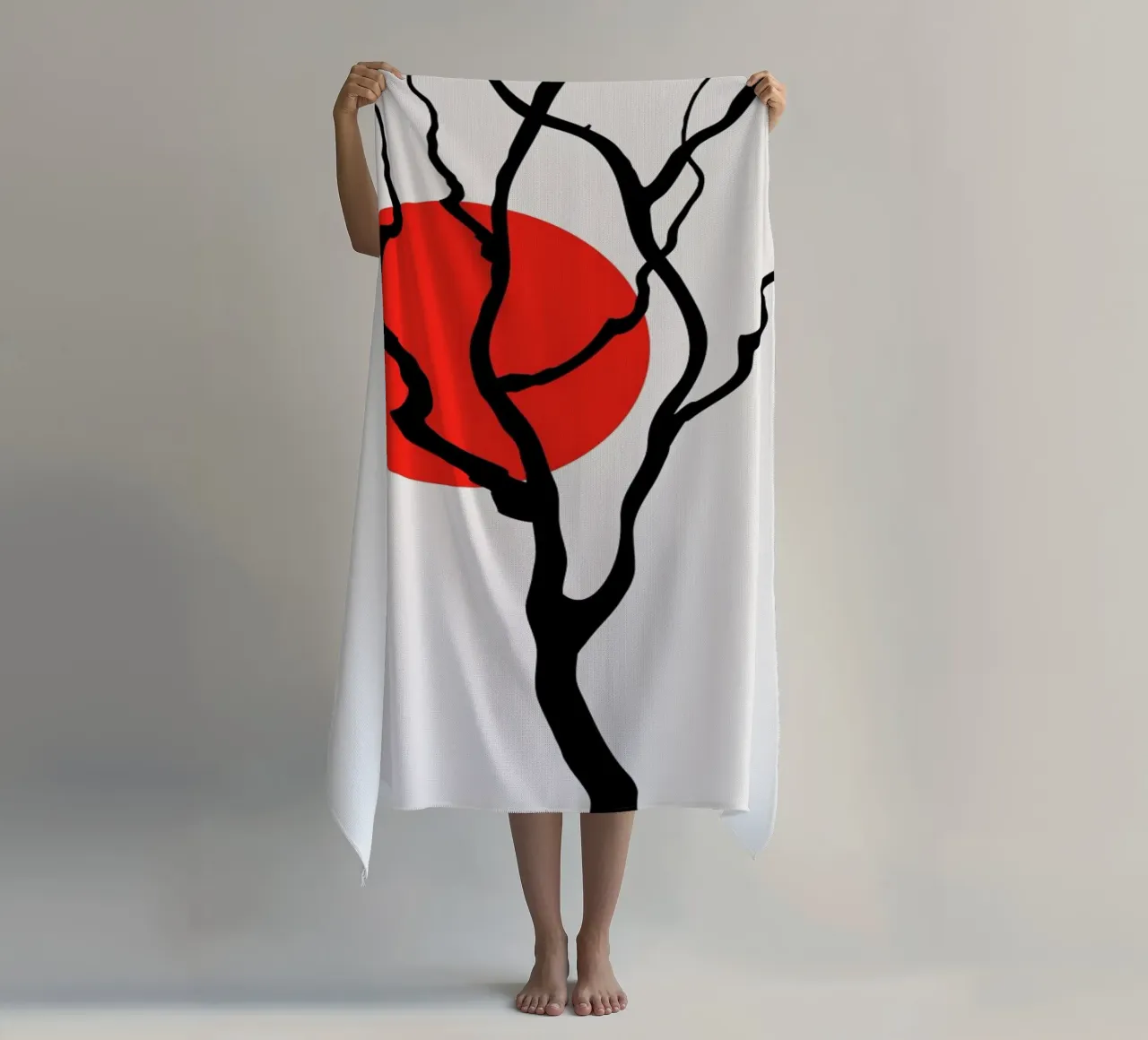 Mystic River beach towel by Kubistika