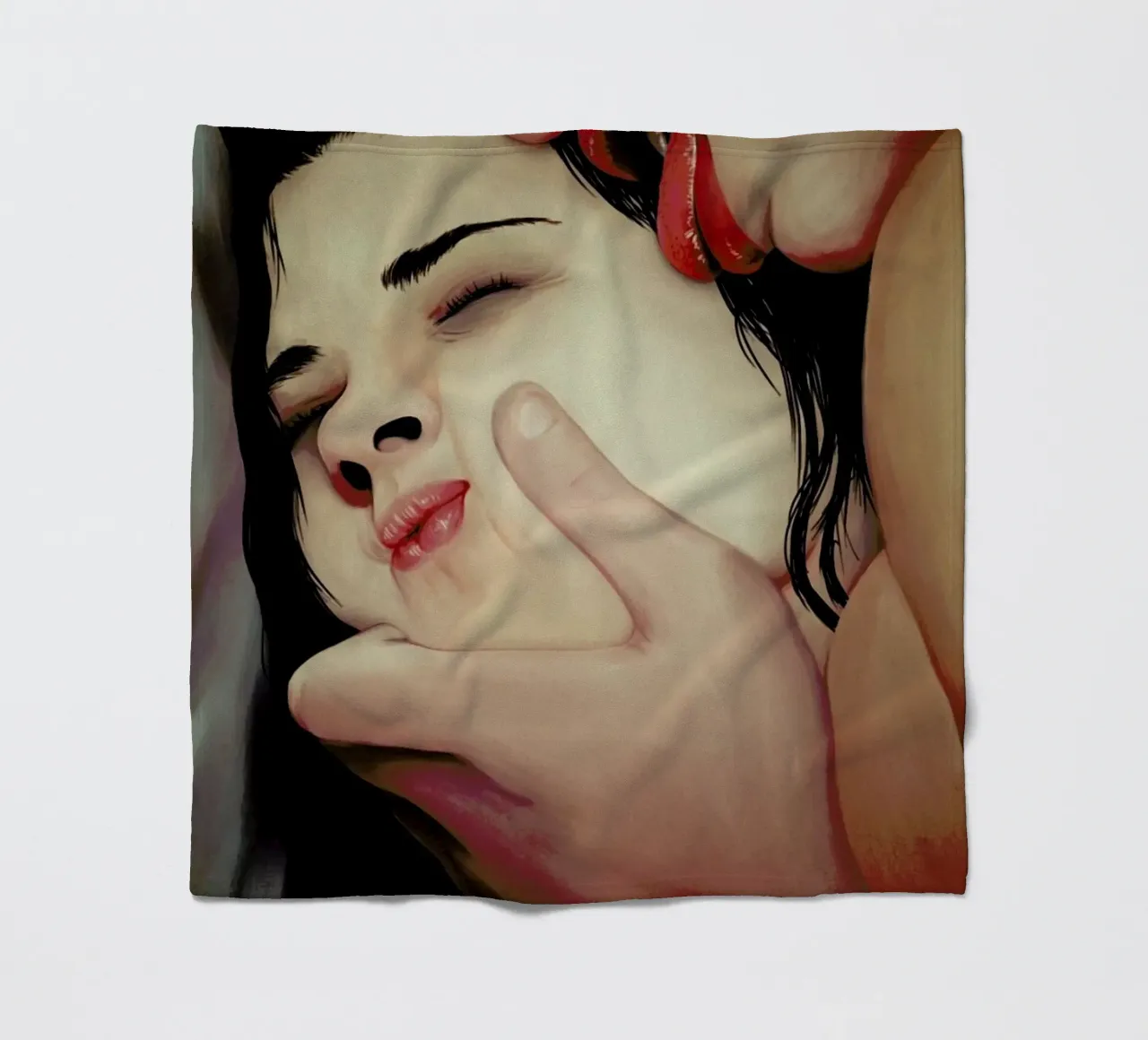 Lick Fleecedecke von Musya