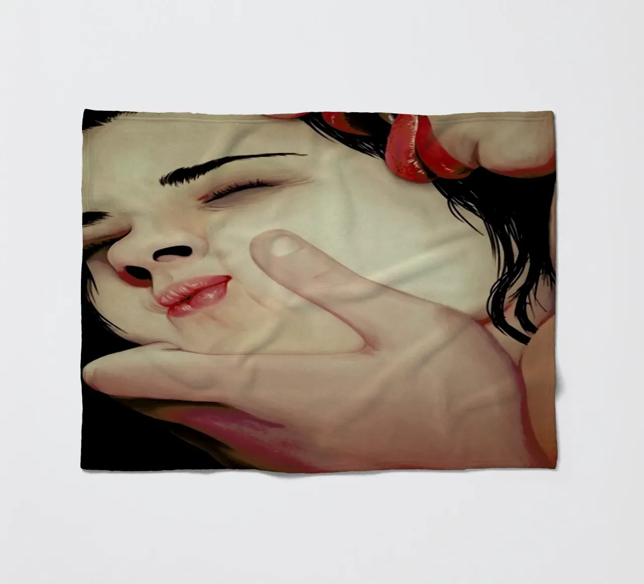 Lick Fleecedecke von Musya