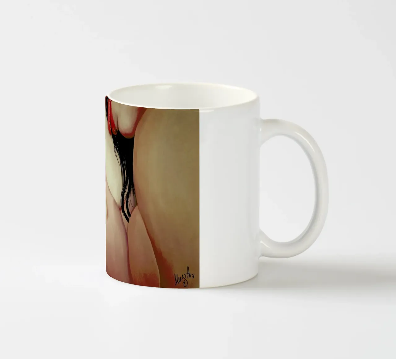 Lick tazza in ceramica da Musya