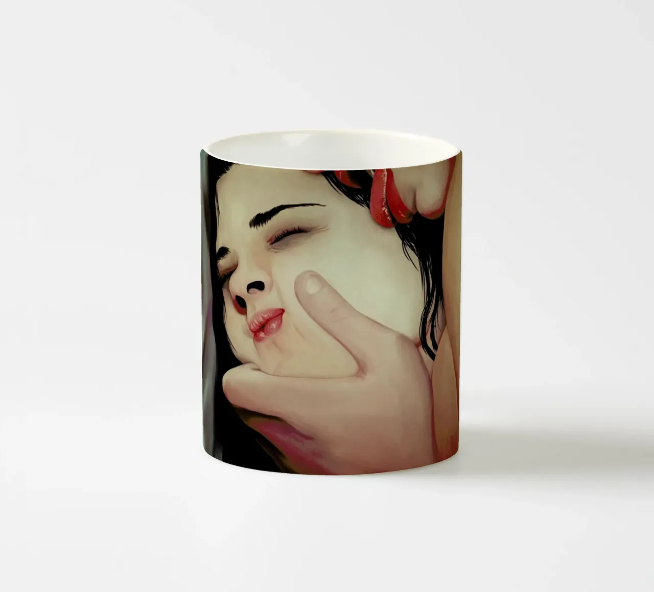 Lick tazza in ceramica da Musya