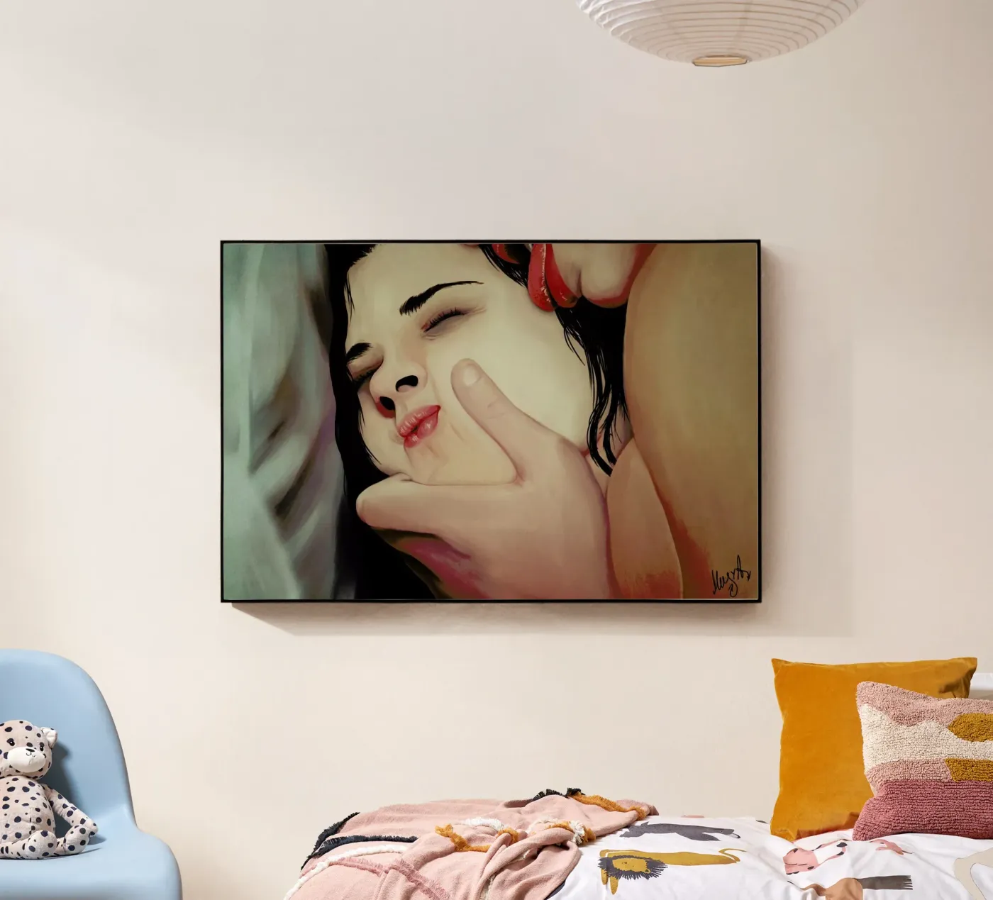 Lick Acryl-Glas von Musya