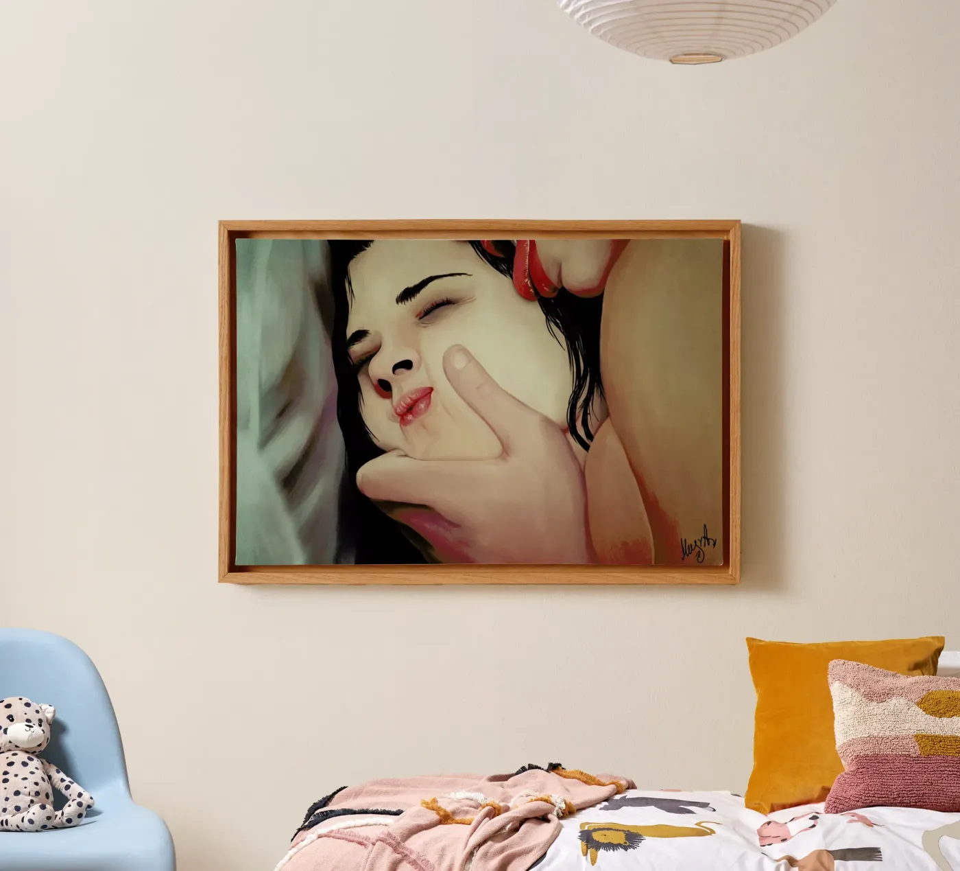 Lick canvas by Musya