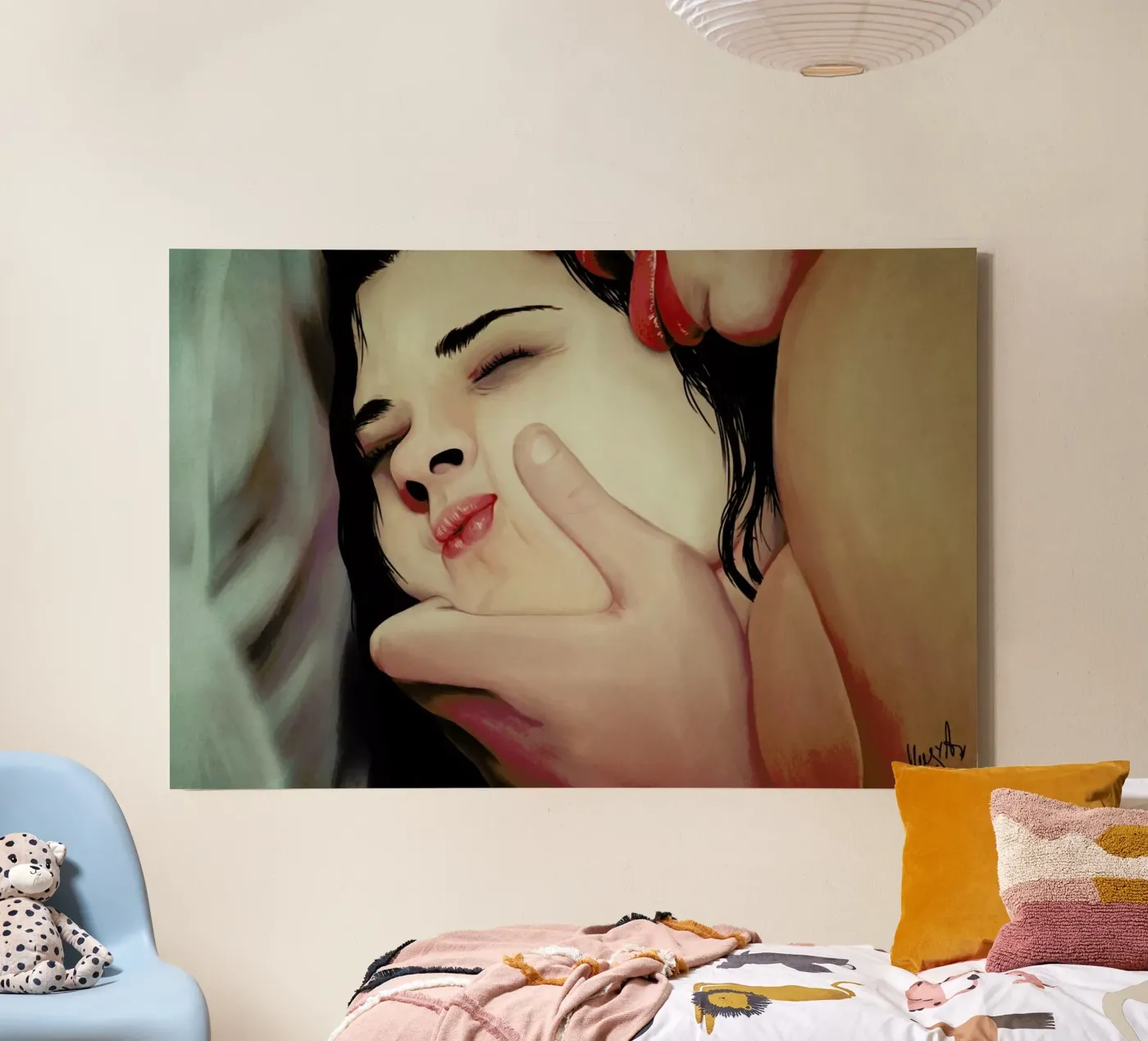 Lick canvas by Musya