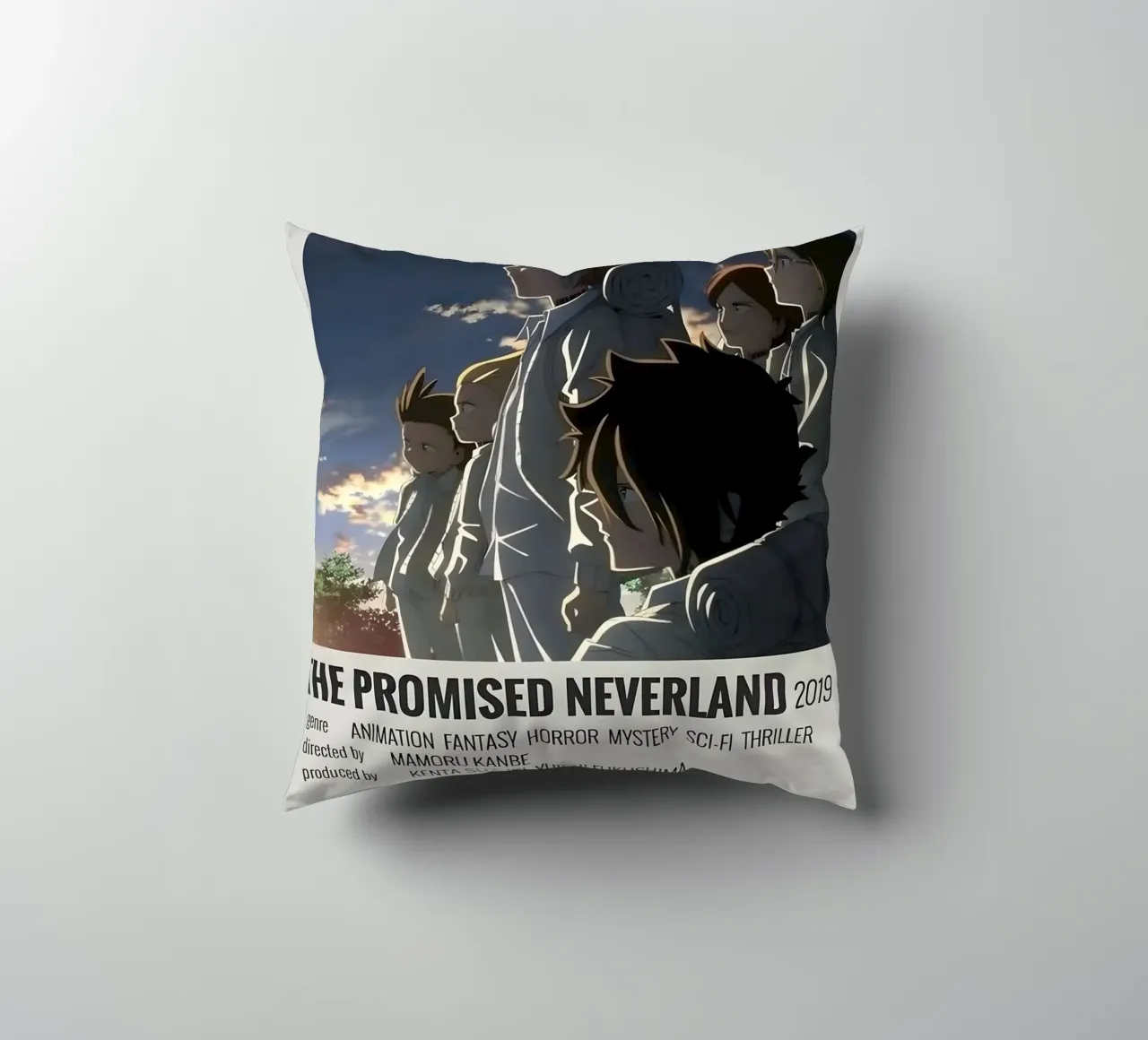 THE PROMISED NEVERLAND 2019 decorative cushion by Totoya