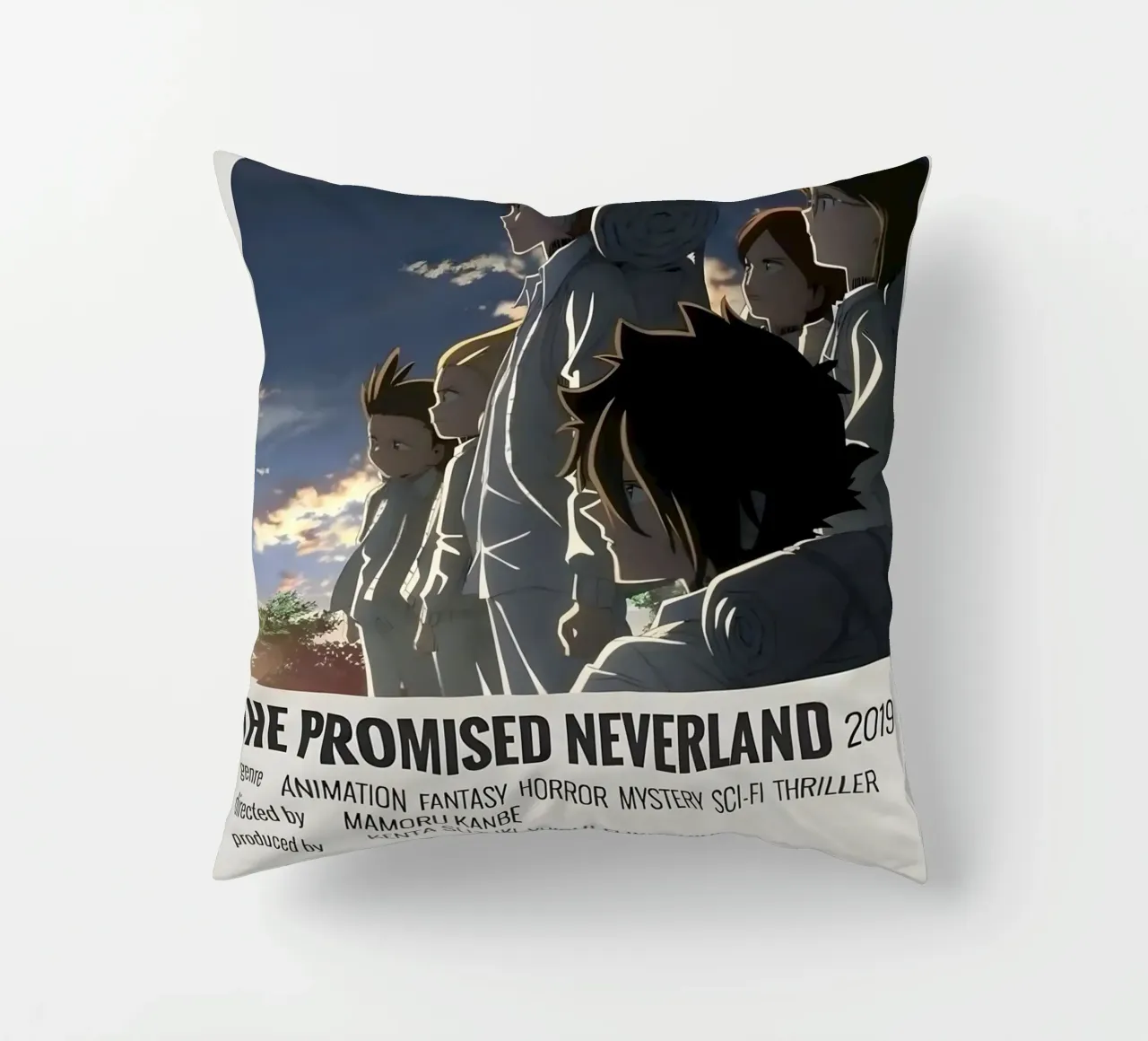 THE PROMISED NEVERLAND 2019 decorative cushion by Totoya