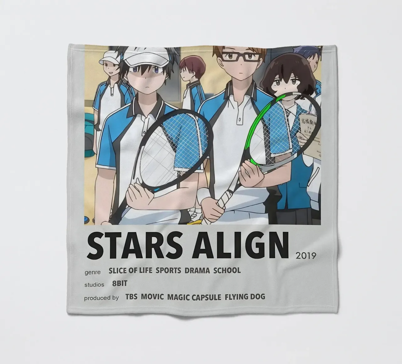 STARS ALIGN  2019 coperta in pile da Totoya