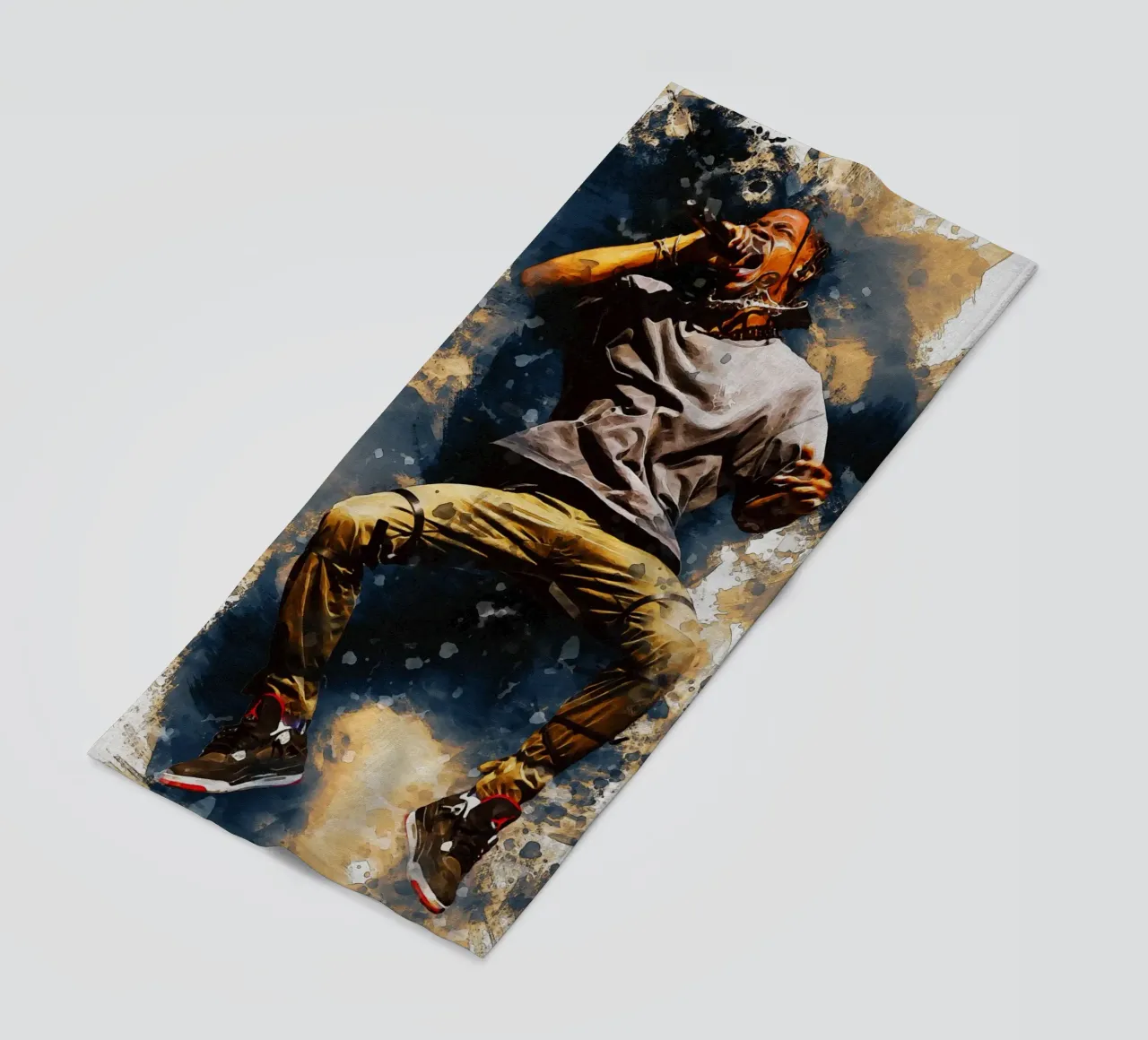 Sbaffo di salto di Travis Scott telo mare da Gunawan Rb