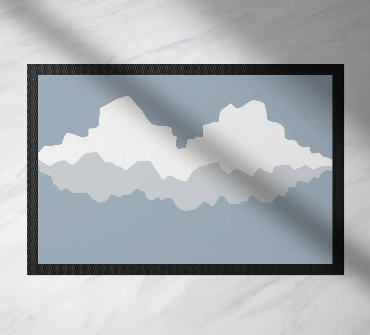 Cloudscape doormat by Little Dean