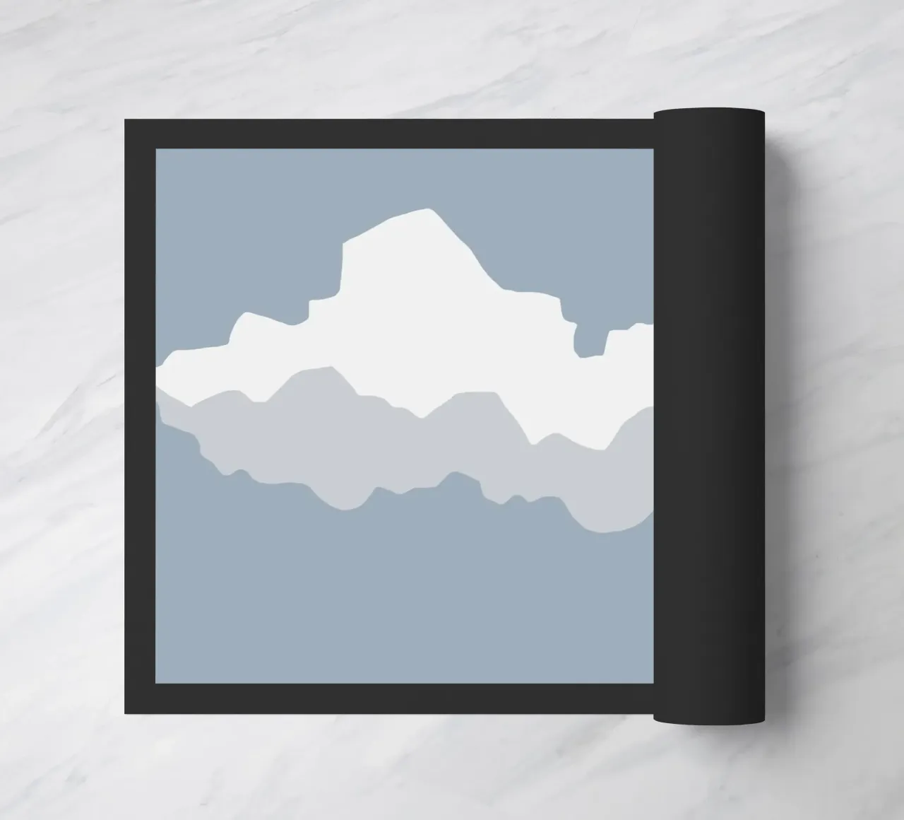 Cloudscape doormat by Little Dean