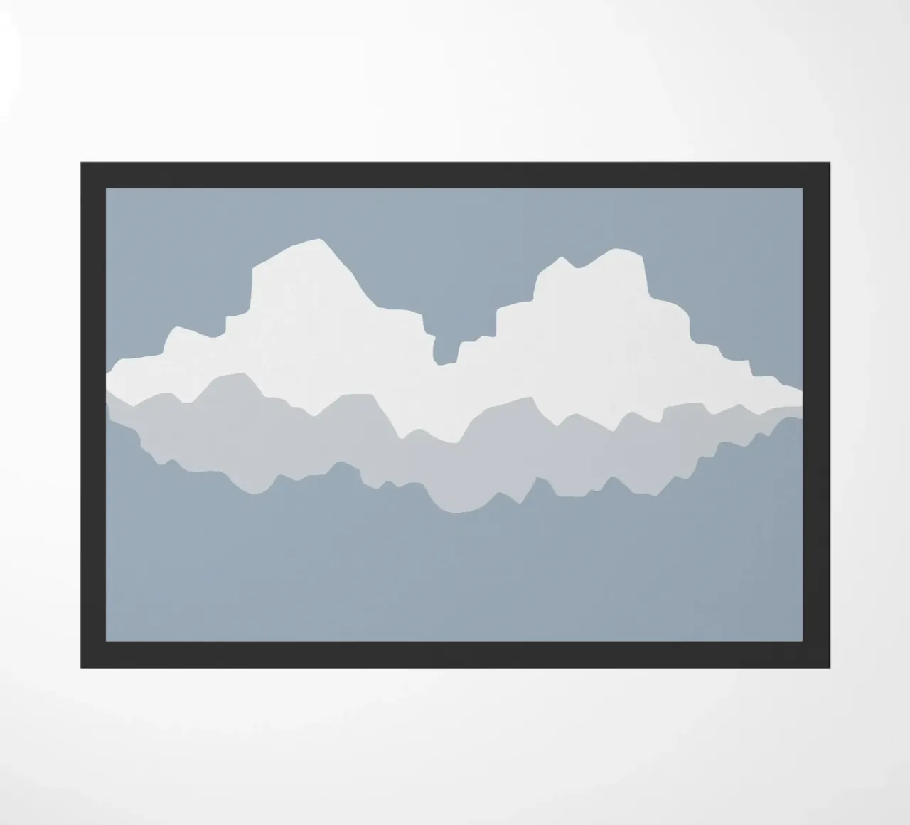 Cloudscape doormat by Little Dean