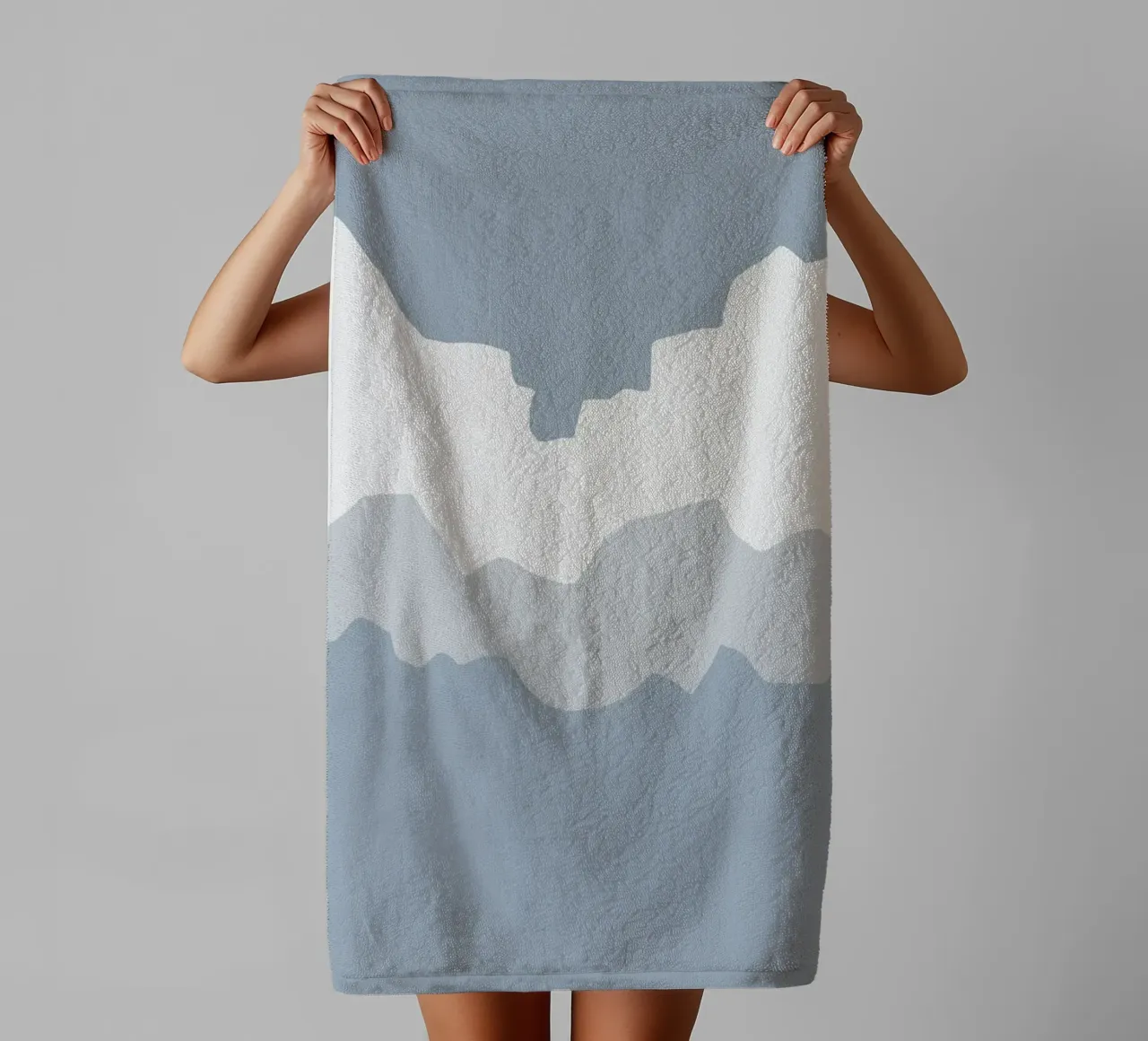 Cloudscape towel by Little Dean