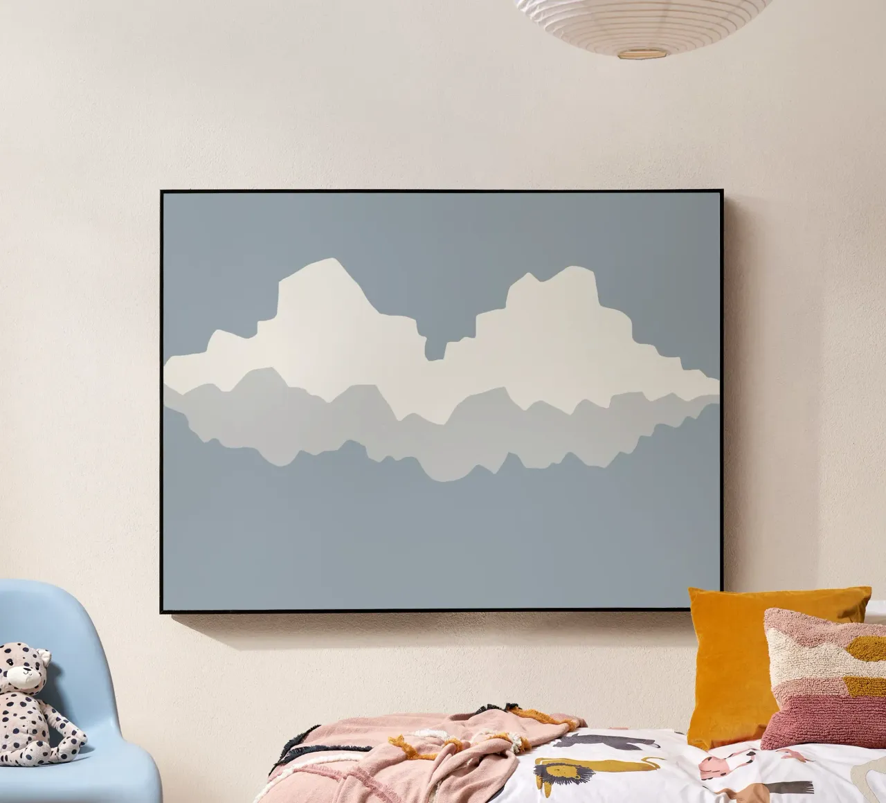 Cloudscape acryl van Little Dean