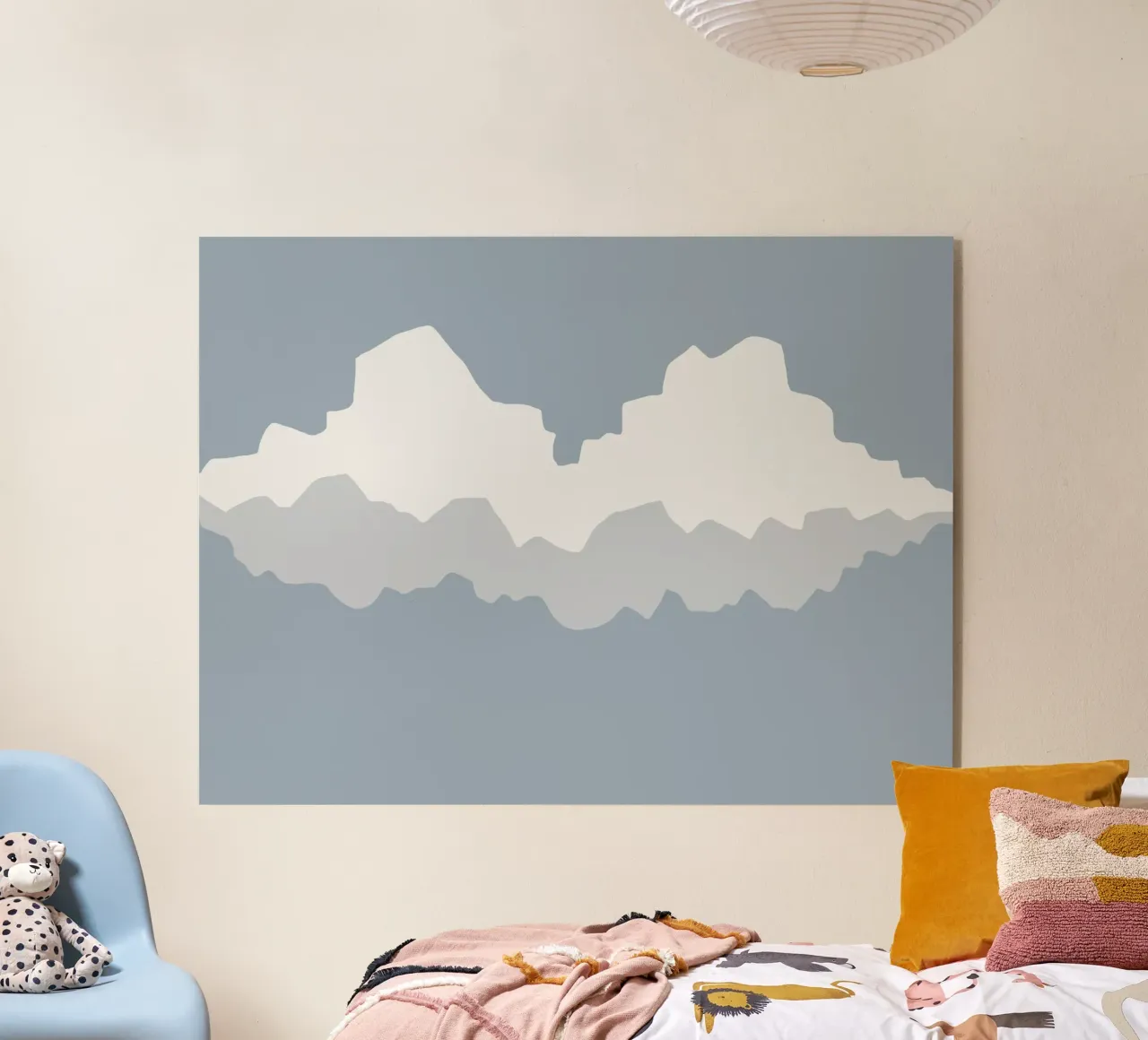 Cloudscape acryl van Little Dean