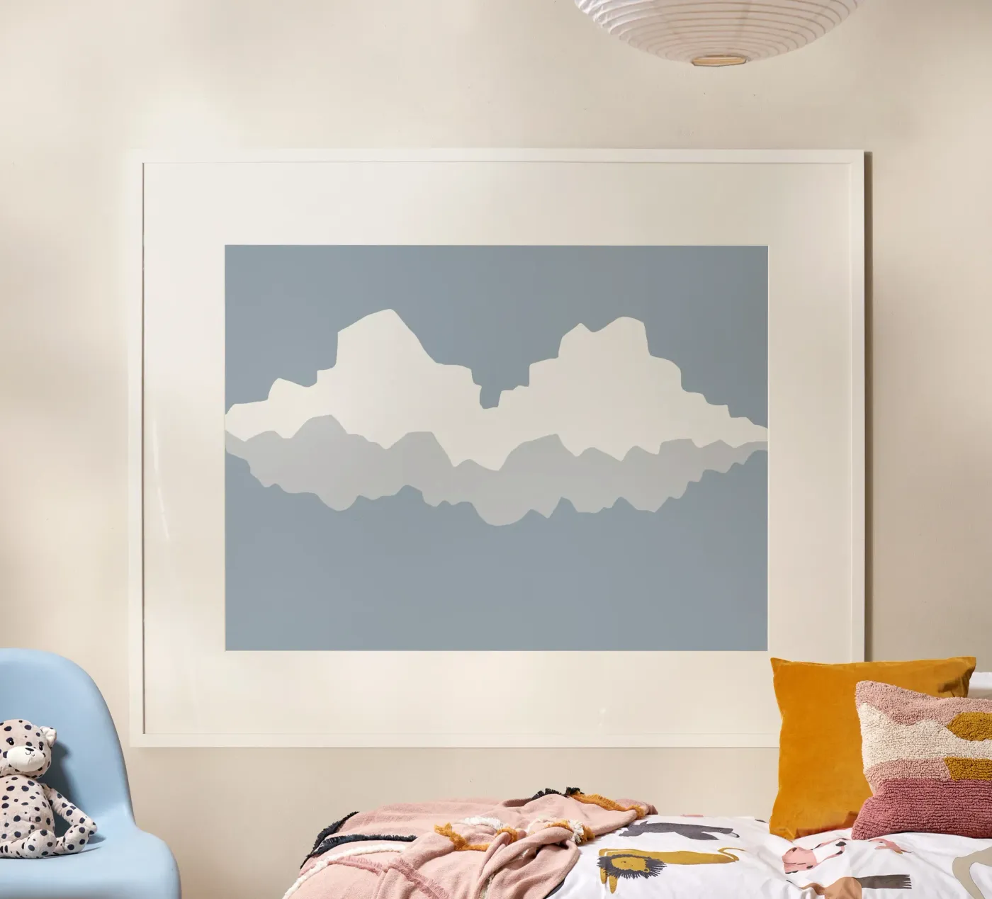 Paysage de nuages poster de Little Dean