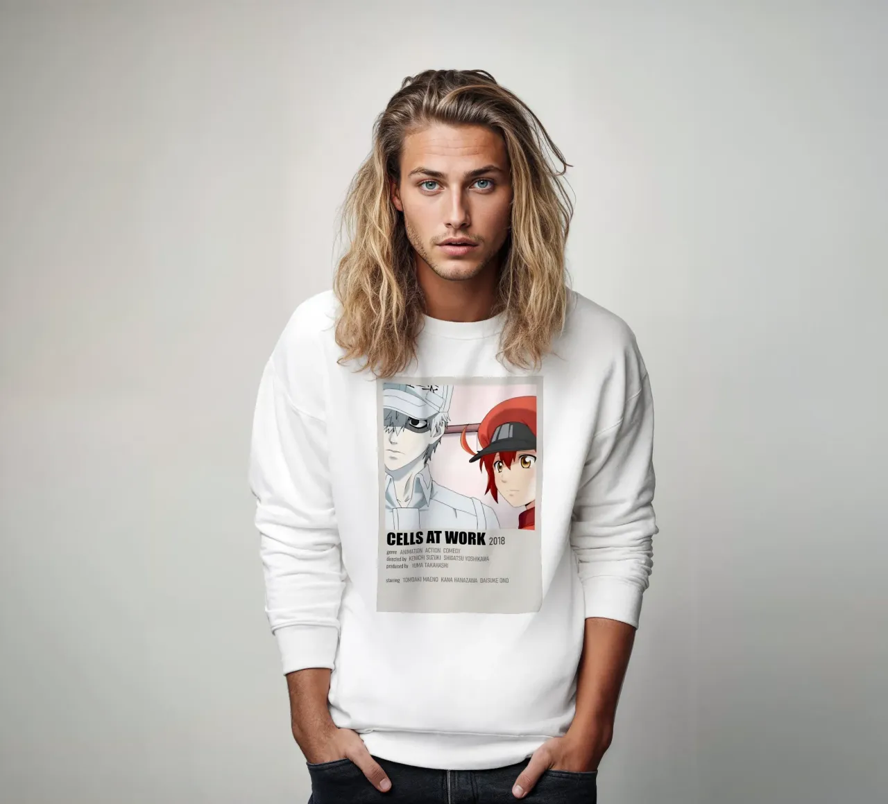 CELLS AT WORK 2018 sweatshirt by Totoya