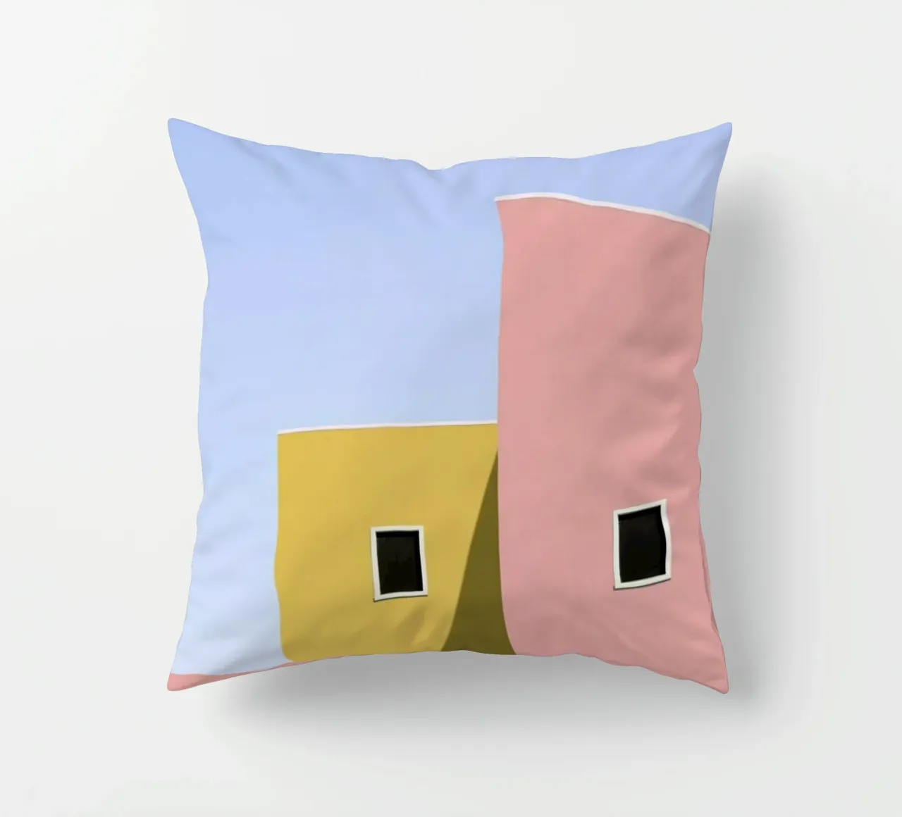 Faceade kussen van Rupert Höller