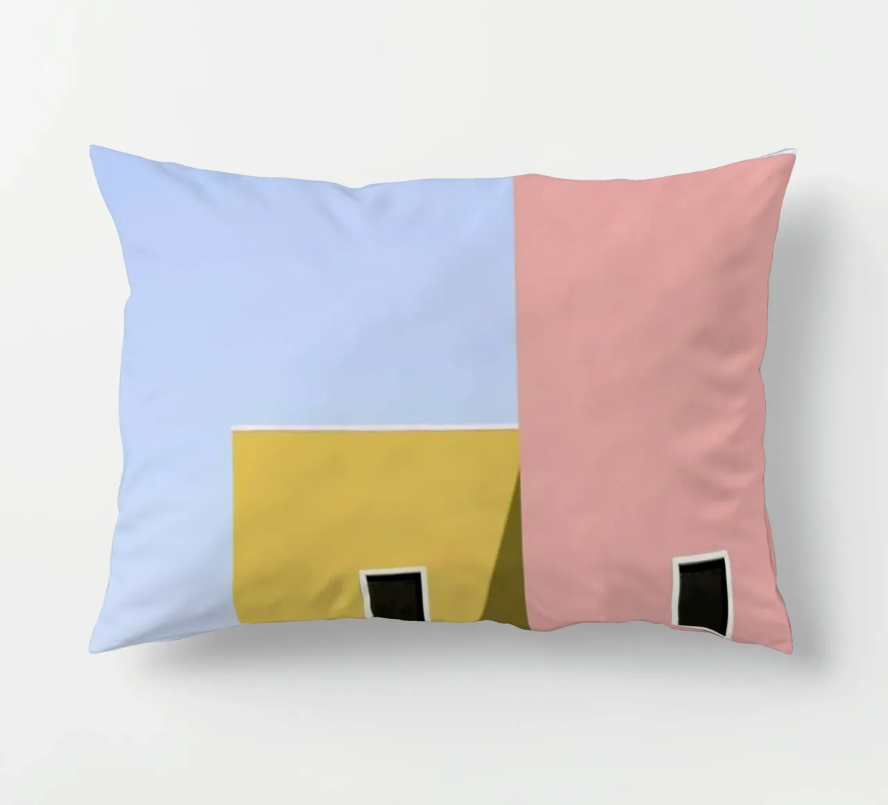 Faceade kussen van Rupert Höller