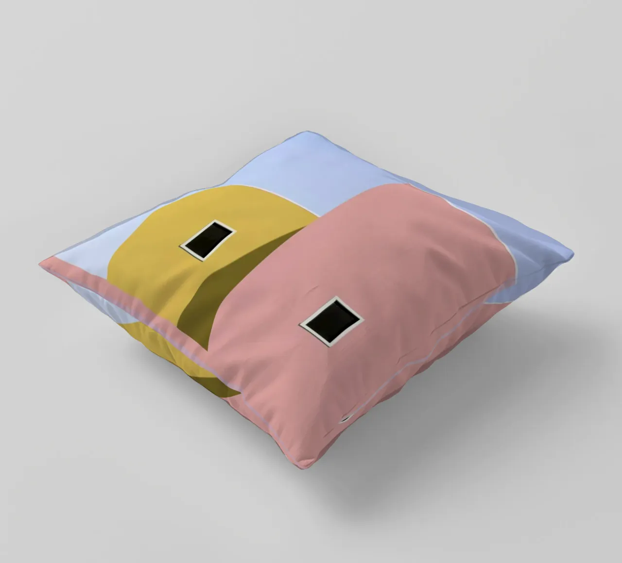 Faceade kussen van Rupert Höller