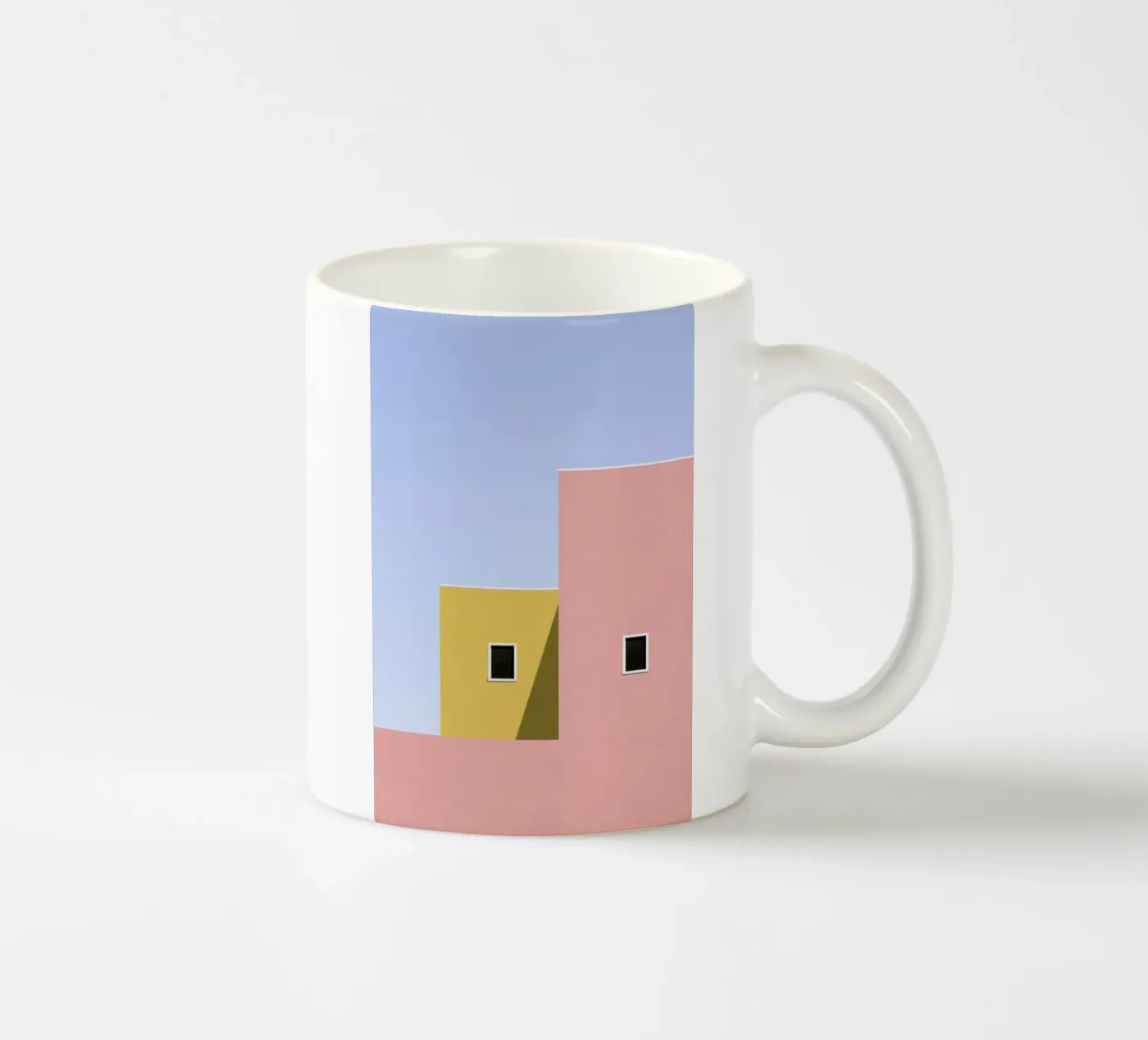 Faceade ceramic mug by Rupert Höller