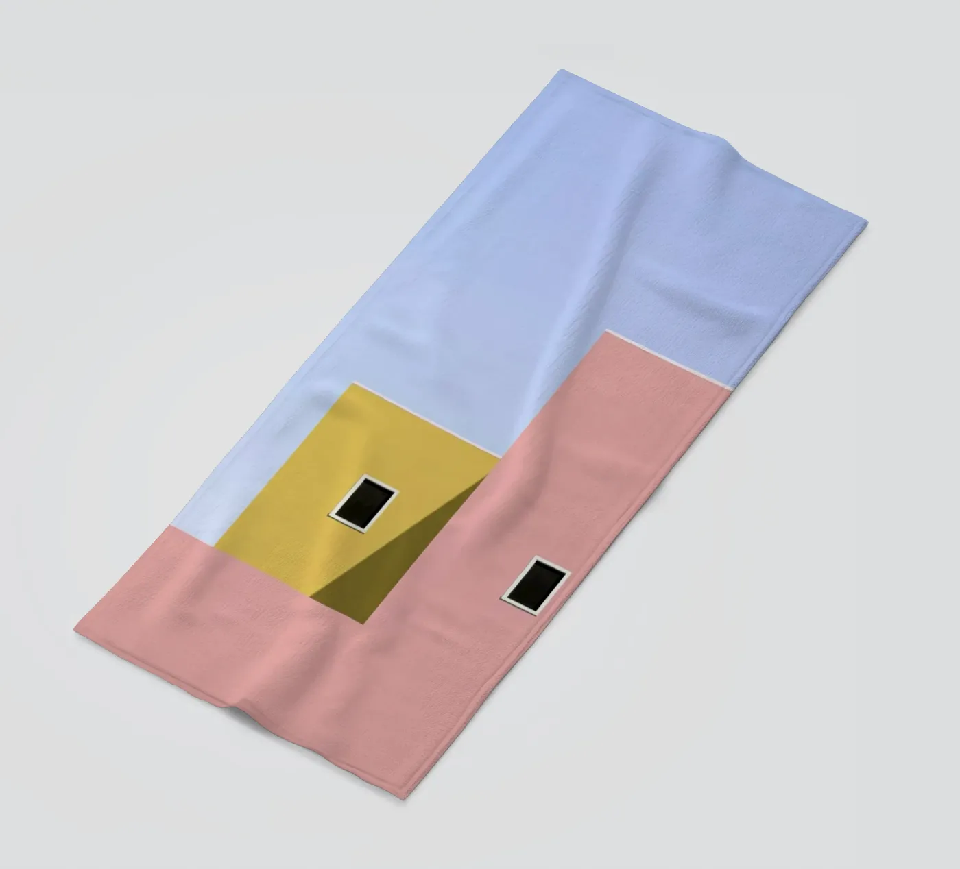 Faceade beach towel by Rupert Höller