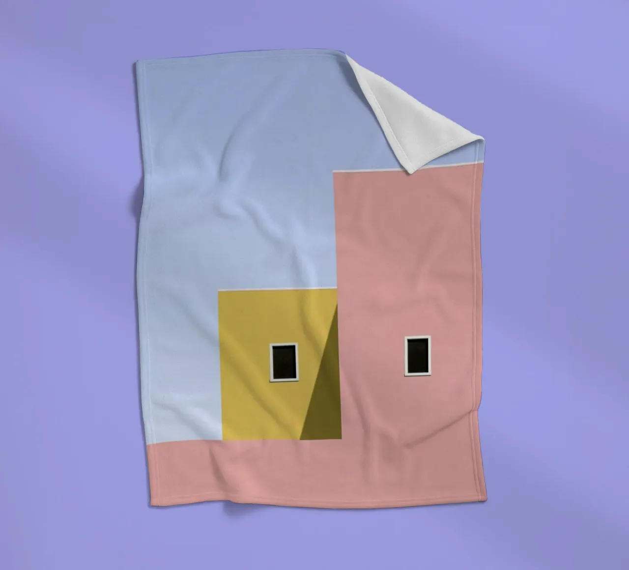 Faceade fleecedeken van Rupert Höller