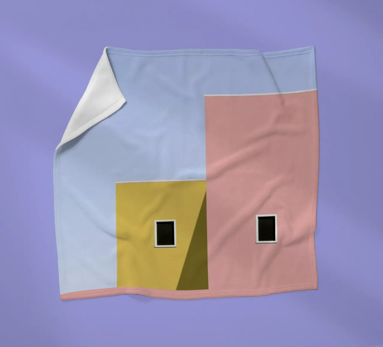 Faceade fleecedeken van Rupert Höller