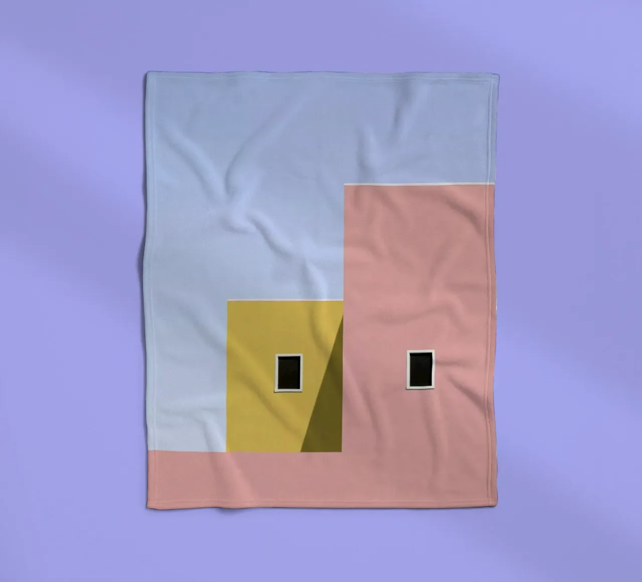 Faceade coperta in pile da Rupert Höller