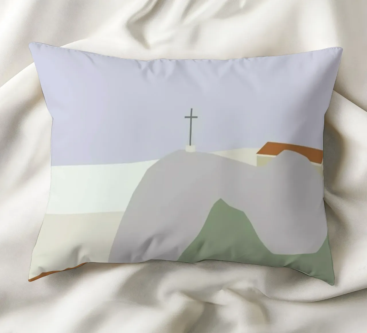 Hochfelln Mountain View cuscino da XOXO Arte