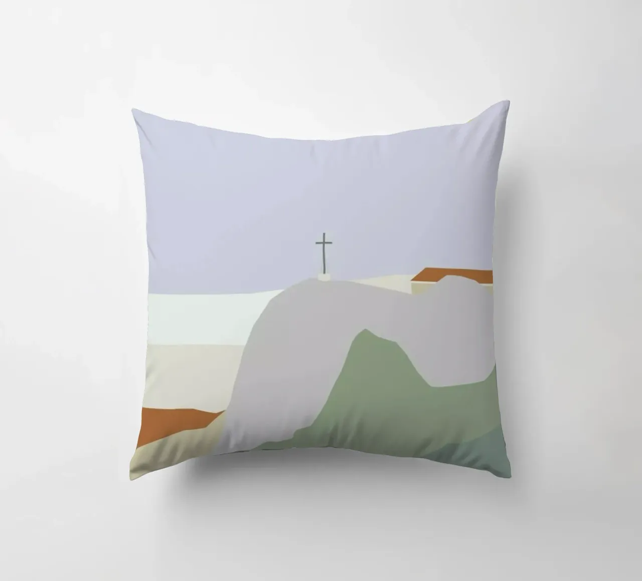 Hochfelln Mountain View cuscino da XOXO Arte