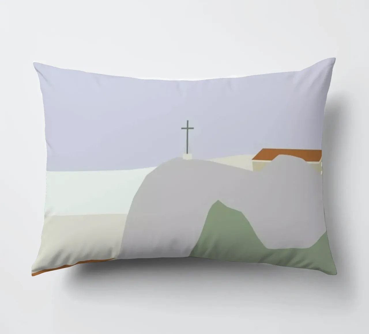 Hochfelln Mountain View cuscino da XOXO Arte